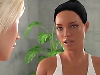 big tits trans cum while anal