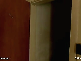 shemale boss fucks employee in hotel