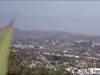 shemale sexy tgirl amateur sex jerking