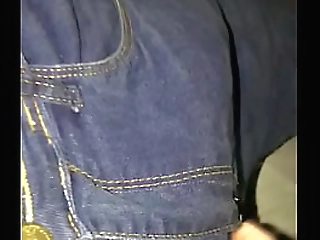 bow s perky ass is stuffed with a butt plug and cock