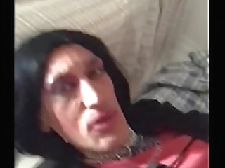 fabiana kanavo toying her asshole with her a mouth full of cock