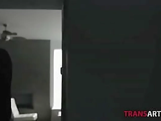 yummy tgirl erica masturbating at the pool