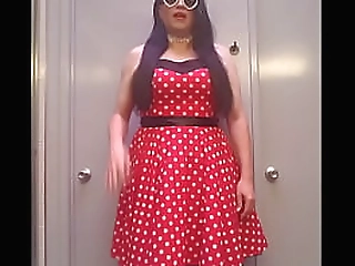 happy halloween 2018 - part 1 - wearing my original minnie mouse costume