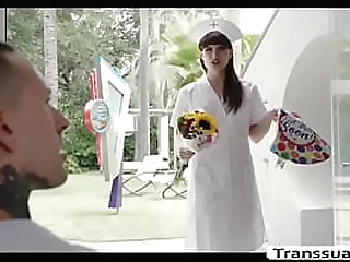 ts natalie enjoys sucking her bfs dick