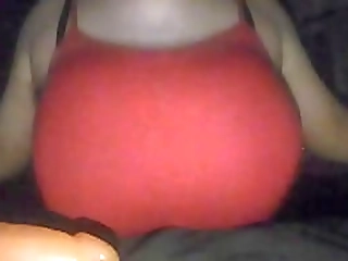 bride crossdresser sucking dick and taking anal doggystyle at home