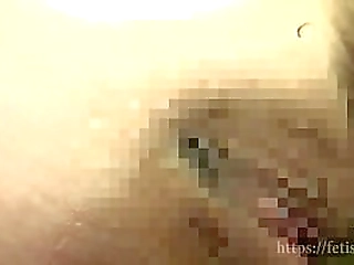 sexy ts with glasses alessa has hot mirror cumshot