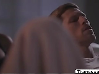 horny ts butt fucked by her stepbrother