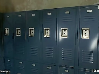 ts cheerleader fucks quater back