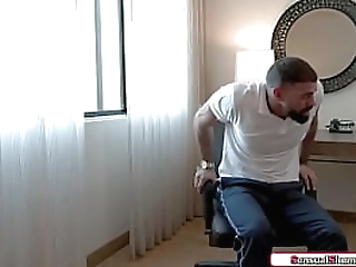 busty tgirl casey kisses is anal banged