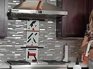 hot babe (casey kisses) fucks her landlord (colby jansen) - trans angels