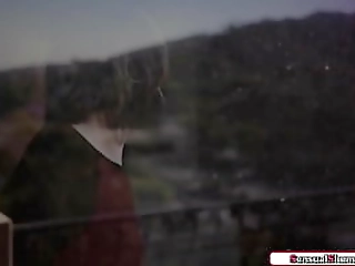 shemale ella hollywood fucks a cis girl