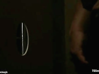 shemale anal fucks glory hole man