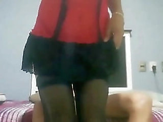 trans hottie ann gets her hole plowed by a massive dick