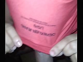 ts foxxy masturbates in red lingerie