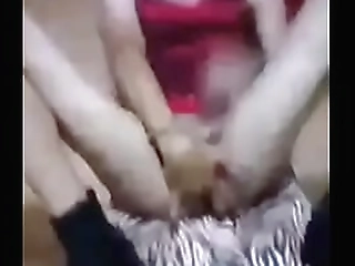 shemale with big jugs humping a lucky fan