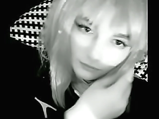 trans hottie with big tits shows off her sexy body and gets anal fucked