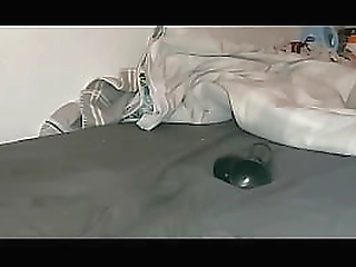 skinny slut drilling a young studs ass condomless and takes a good pounding