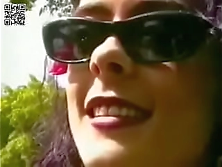 watch this sexy transgender jerk off her she cock and cum hard