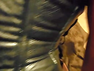 fucked doggie style by bi tranny - bbc - interracial bareback