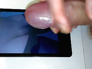 fiona fox's hot shemale footjob with cute toes and huge cock