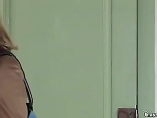 shemale ties and anal fucks doctor