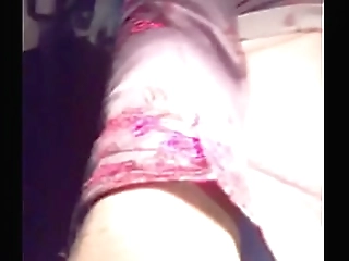 steamy inked shemale's sensual solo tease in the shower!