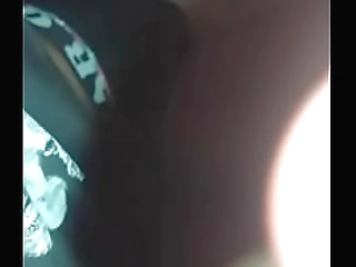 blonde shemale is having a wet dream when dude comes in