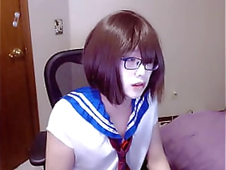 gio gives busty tgirl foxxy a deep anal creampie