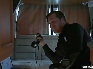 ts fuck colleague in interrogation room