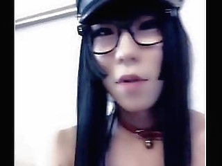 ts gabrielle love jizzes the chair