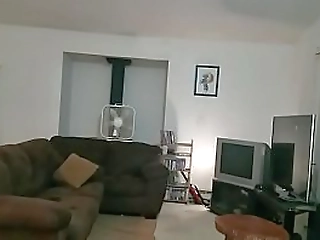 hot brunette tranny sucked off and than ass drilled in doggystyle position