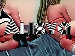 alisya jc. tiny ass gaped with big anal fist!