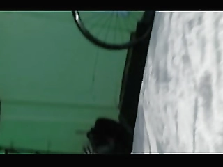 sexy shemale hungrily milk self during vigorous anal fucking