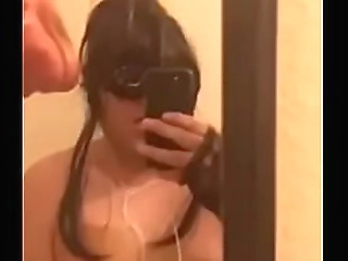 pitching a tent with ts foxxy