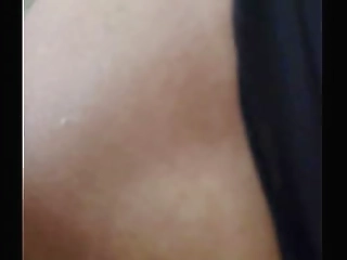 shemale stroker lisa cage plays with her black cock