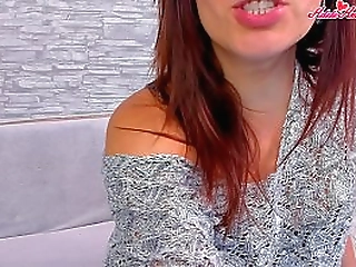 lustful babe is played with her vagina on camera