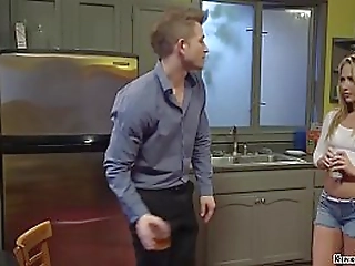 blonde nanny rough fucked in bondage