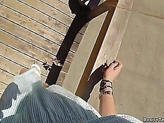 big cock blonde ts fucks man