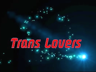 purple lingerie full of hard ladyboy dick