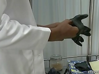 black ts doctor anal fucks patient