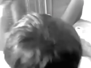 big dick shemale stroking her dick and getting sucked off