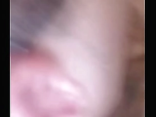 big cock asian shemale gobee gives a handjob and cums on herself