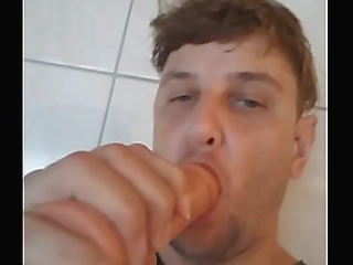 hot busty shemale self sucking cock