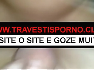 black tranny fucks his ass hard   homemade