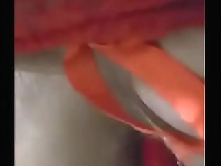 asian ladyboy doing sexy dance naked while cleaning her room [trans anairb]