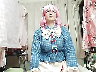 hatano kokoro have enema and release in diaper.