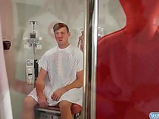 busty ts nurse lena moon barebacks a guy