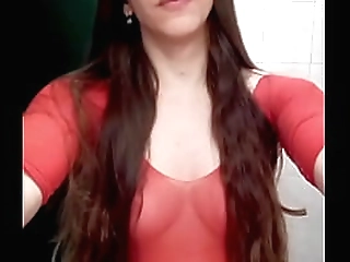 brunette shemale sara lopez riding dick and blowing it nicely