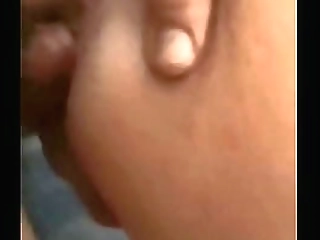 beautiful shemale playing with two dildos