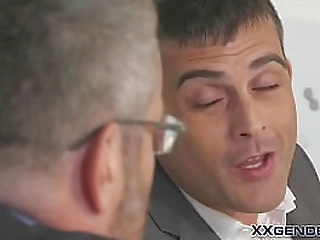 trans slut gives head and rides